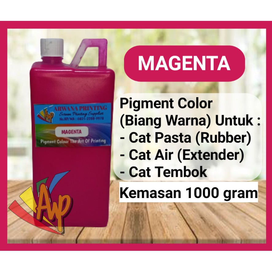 

Biang Warna Sablon Fanta Pigment Magenta 1kg