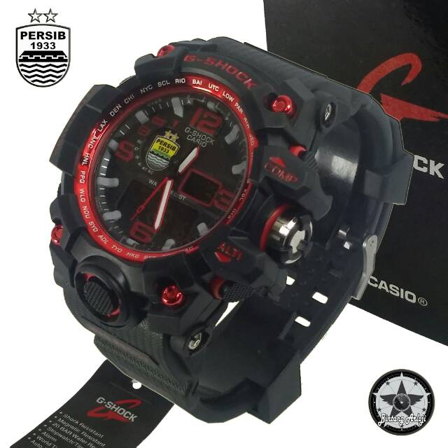 G-Shock Persib List Merah