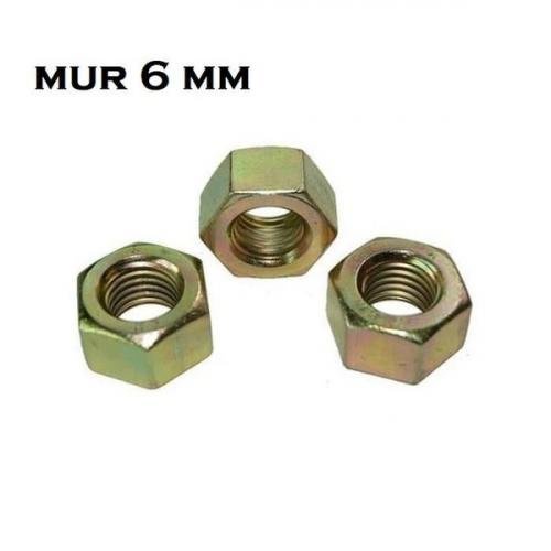 10 Pcs Mur 10 Mur M6 Mur 10mm Mur Kunci 10 ( ISI 10 PCS )