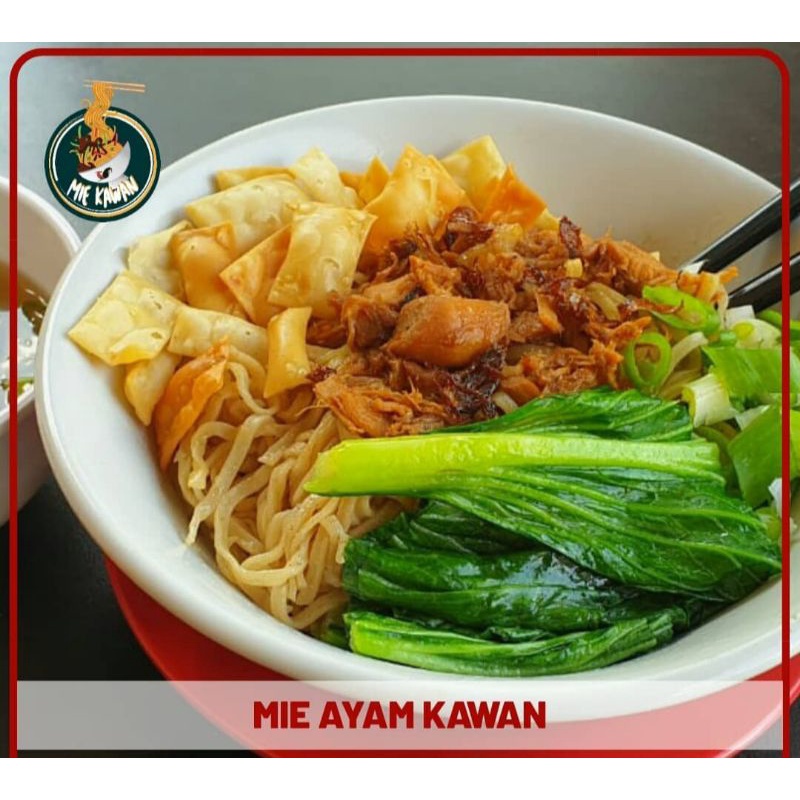 

Mie Kawan Mie Ayam Mentah Halal Ekonomis 150gr