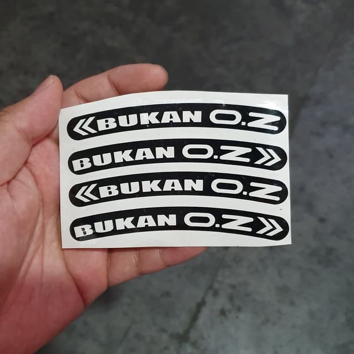 

Gress Sticker BUKAN OZ by TJR Black Terbaru