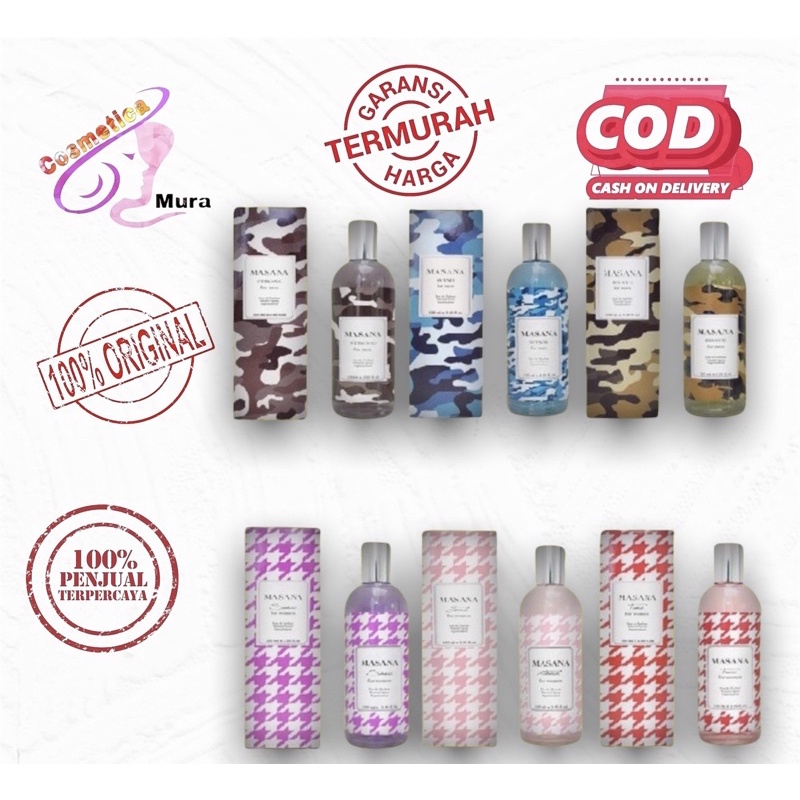 super wangi dan tahan lama | masana edp 100 ml - parfume masana 100 ml