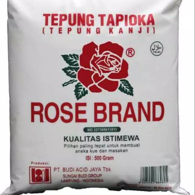 

ROSEBRAND TEPUNG TAPIOKA 500 GR
