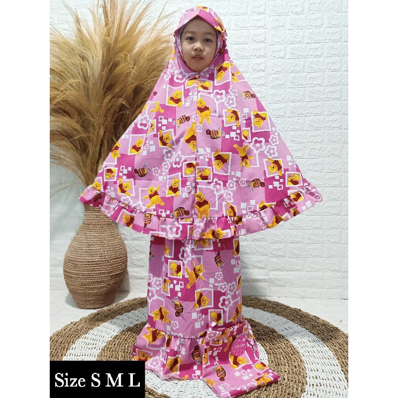 MUKENA ANAK KARAKTER MURAH MOTIF TERBARU BEST SELLER