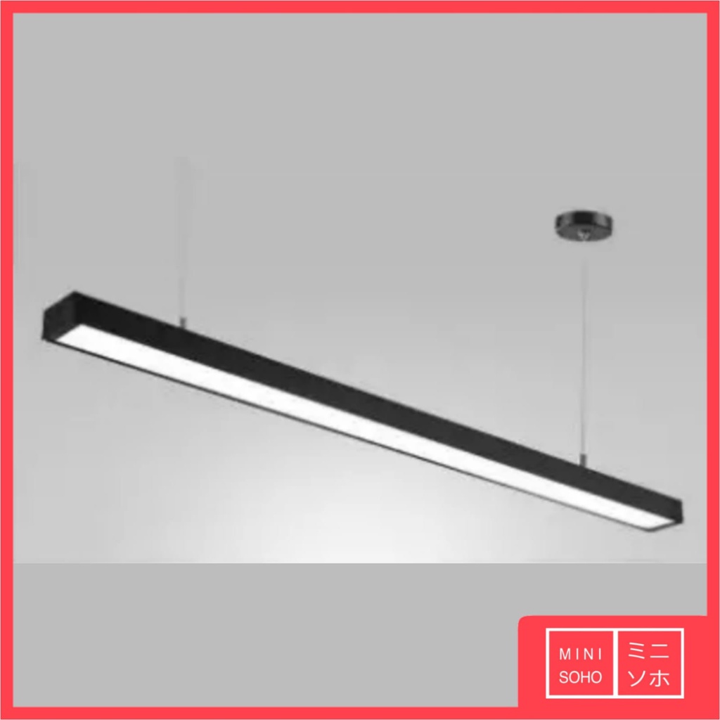 Lampu LED Balok Linear Chandelier Gantung Office Kantor Modern Minimalis Mewah