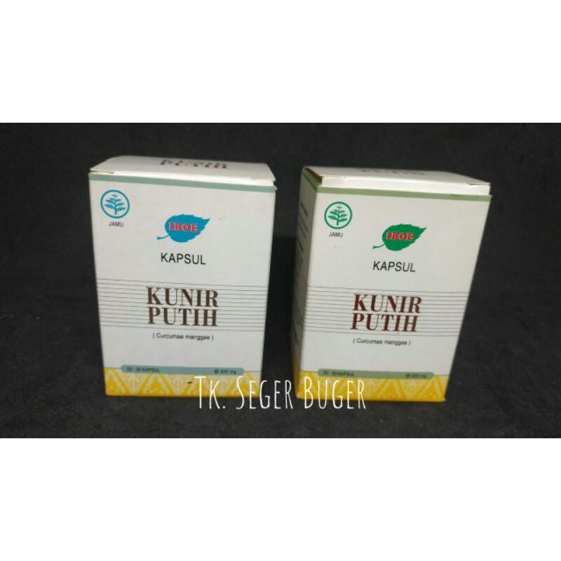 Jamu Iboe Kunir putih kapsul