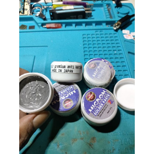 Timah pasta/timah cair anti kering