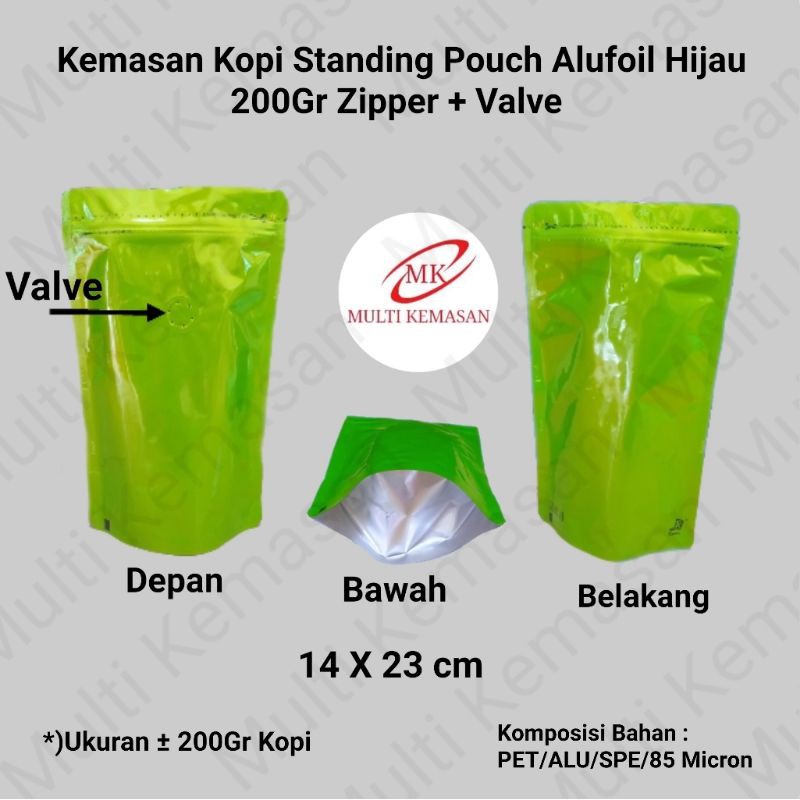 standing pouch 200gr