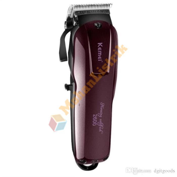 Alat Cukur Rambut Kemei KM 2600 Hair Clipper Rechargeable