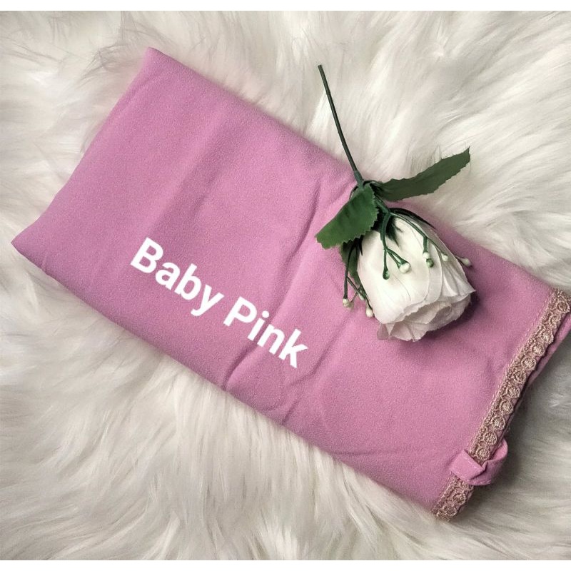 BERGO MARYAM RENDA-Baby pink