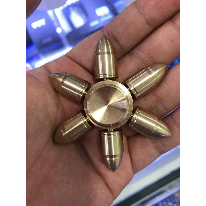 Fidget Spinner - Fidget Spinner Led - Fidget Spinner Keramik Fidget Spinner Premium 6 Peluru Pendek