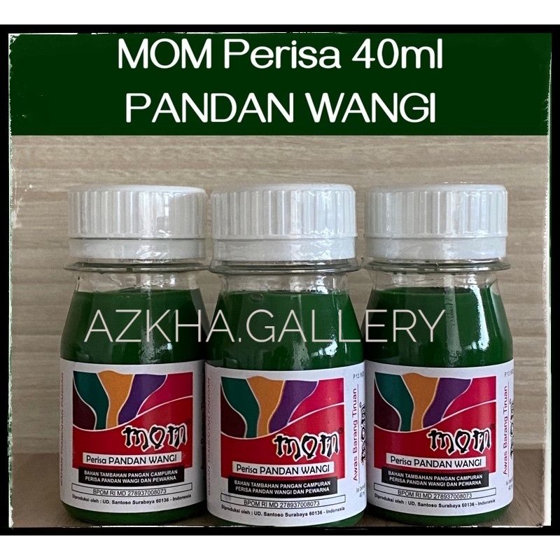 

✨ Essence / perisa MOM 40ML rasa PANDAN WANGI untuk ES