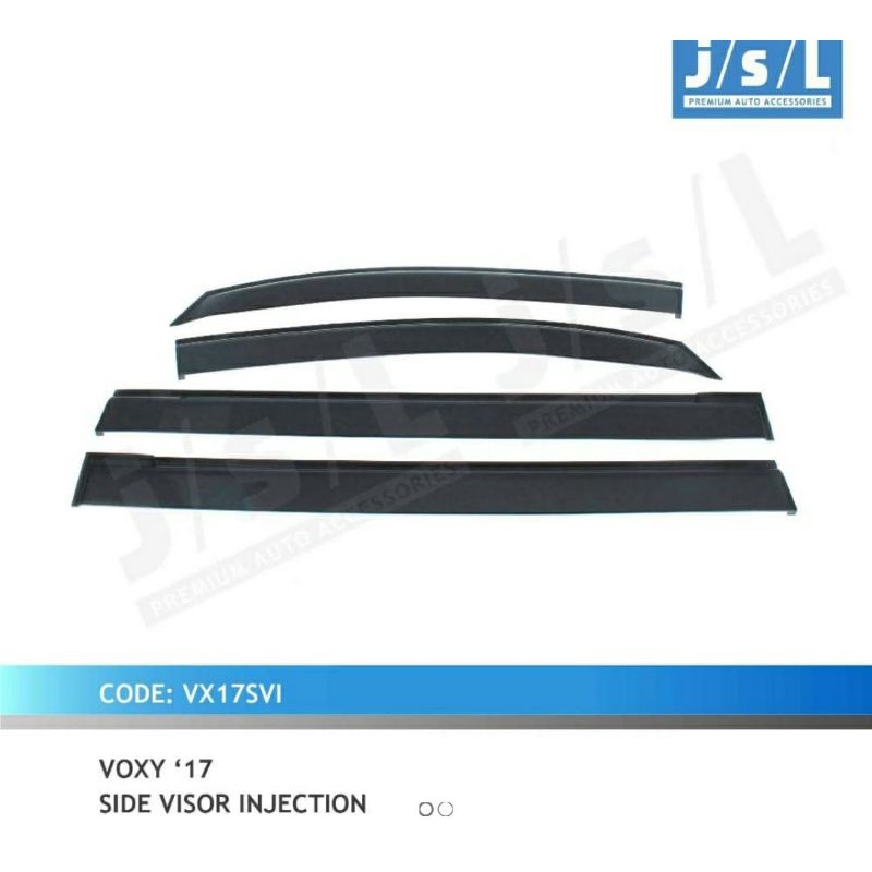 Talang air mobil voxy side visor model injection jsl