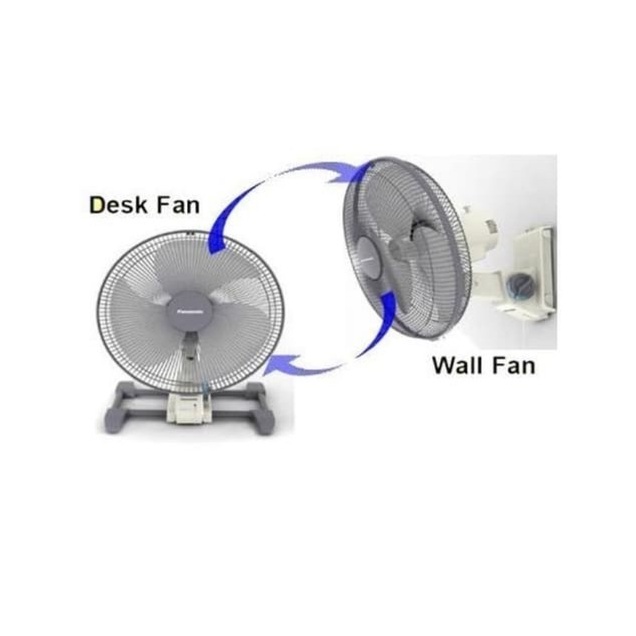 Desk Fan KDK WB40L / Wall Fan KDK WB 40L / Kipas Besi Typhoon KDK 16&quot;