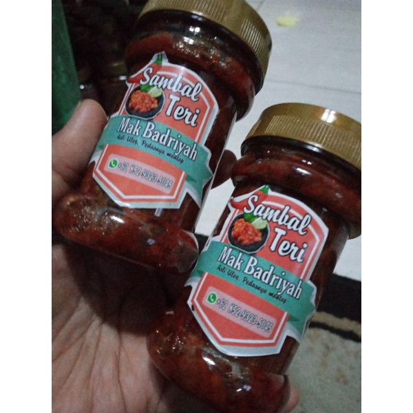 

sambal teri trasi mak bad