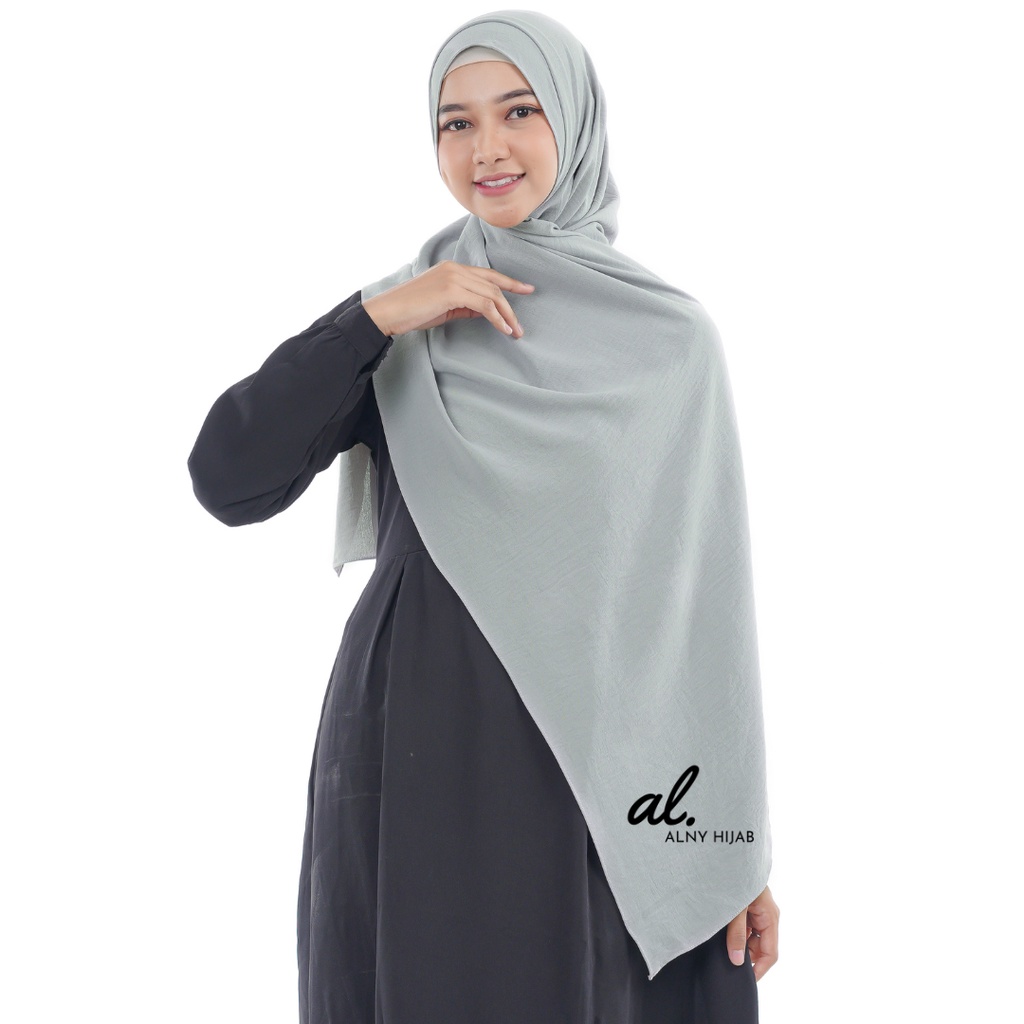 Alny Hijab - Pashmina Crinkle Airflow Premium