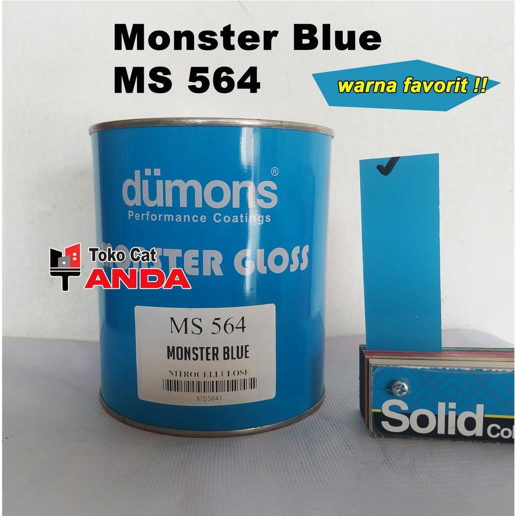 Cat Biru Muda Mirip tosca - Cat Dumons Duco - Cat Monster Blue Ms 564