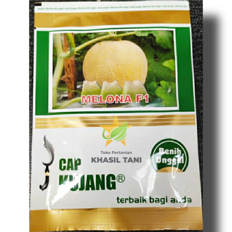 Bibit Benih Melon MELONA F1 ±660biji - CAP KUJANG