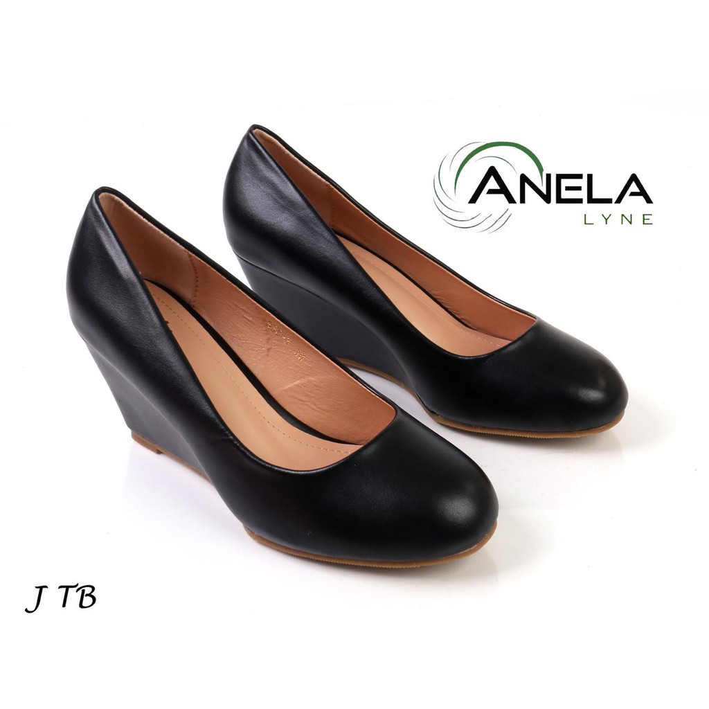 ANELA LYNE WEDGES SHOES SEPATU WANITA TB