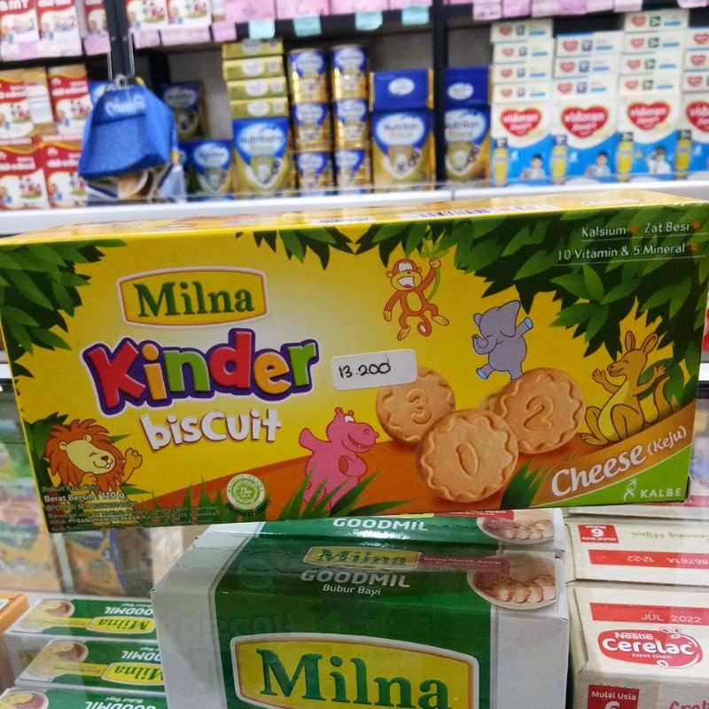 MILNA KINDER BISCUIT 8+ 110G