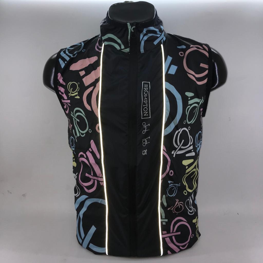 Rompi Sepeda Lipat Vest Jacket Windbreaker