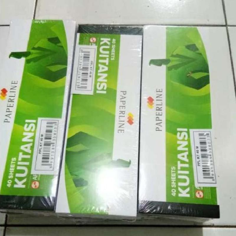 Kuitansi kecil paperline 1 pack hijau