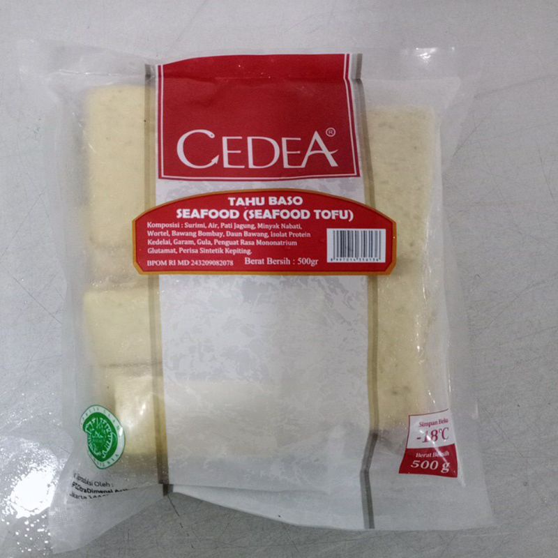 

cedea tahu baso seafood 500 gr