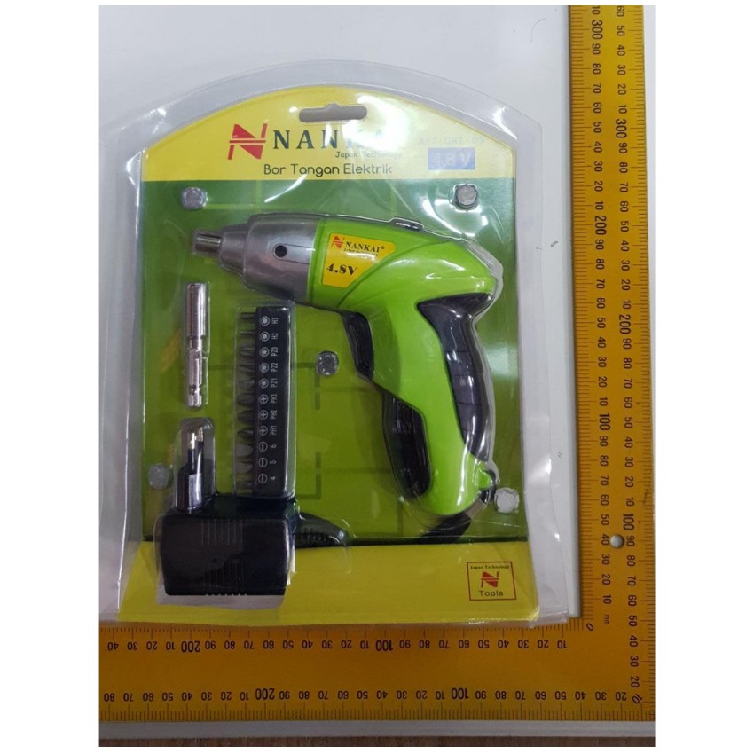 MOLLAR CDS14 Mesin Obeng Bor Baterai Cordless 4.8 V Drill