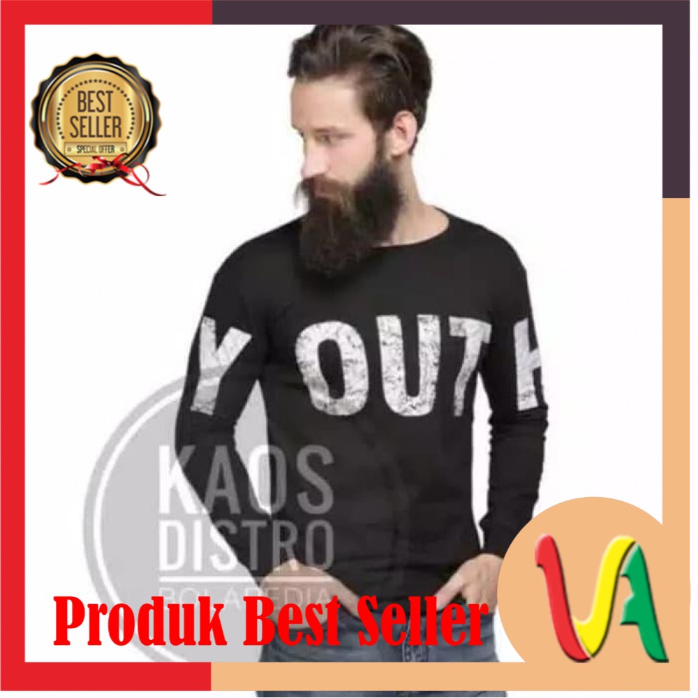 New Release 2019 Kaos / Baju / longsleeve / lengan panjang / cowok / fashion / pria / Distro / Abg /