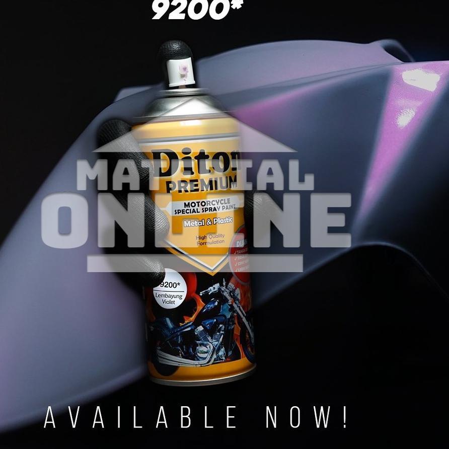 Diton Premium Bunglon Lembayung Violet 9200 Cat Semprot 400cc 400 cc
