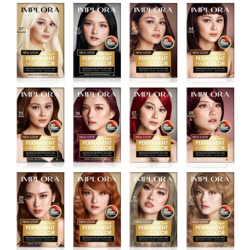 IMPLORA HAIR COLOUR / SEMIR RAMBUT IMPLORA