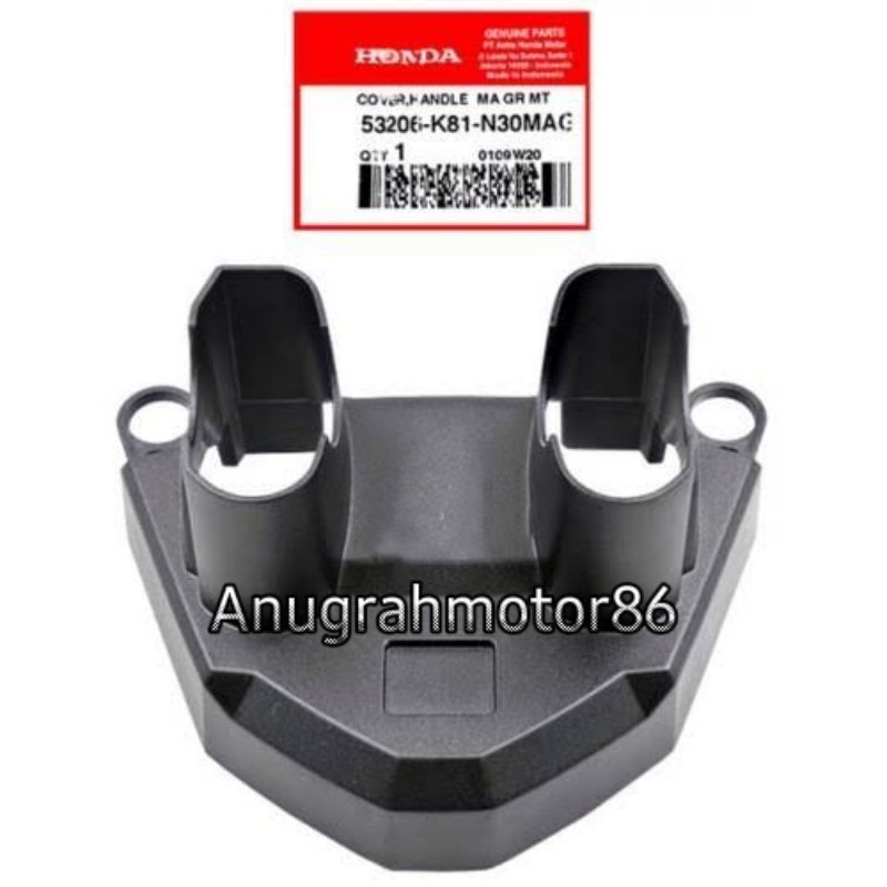 53206-K81-N30MAG Cover Handle Cover Dudukan Stang Beat Street 2016-2020 Original Honda