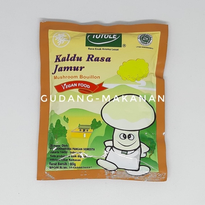 

uuttudd Kaldu Jamur Totole 80Gr Fsfs201