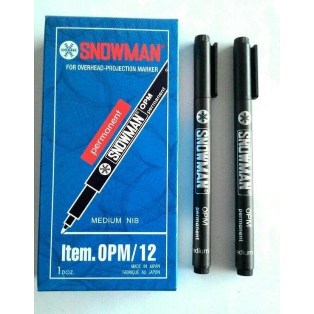 

SPIDOL OPM SNOWMAN MEDIUM NIB