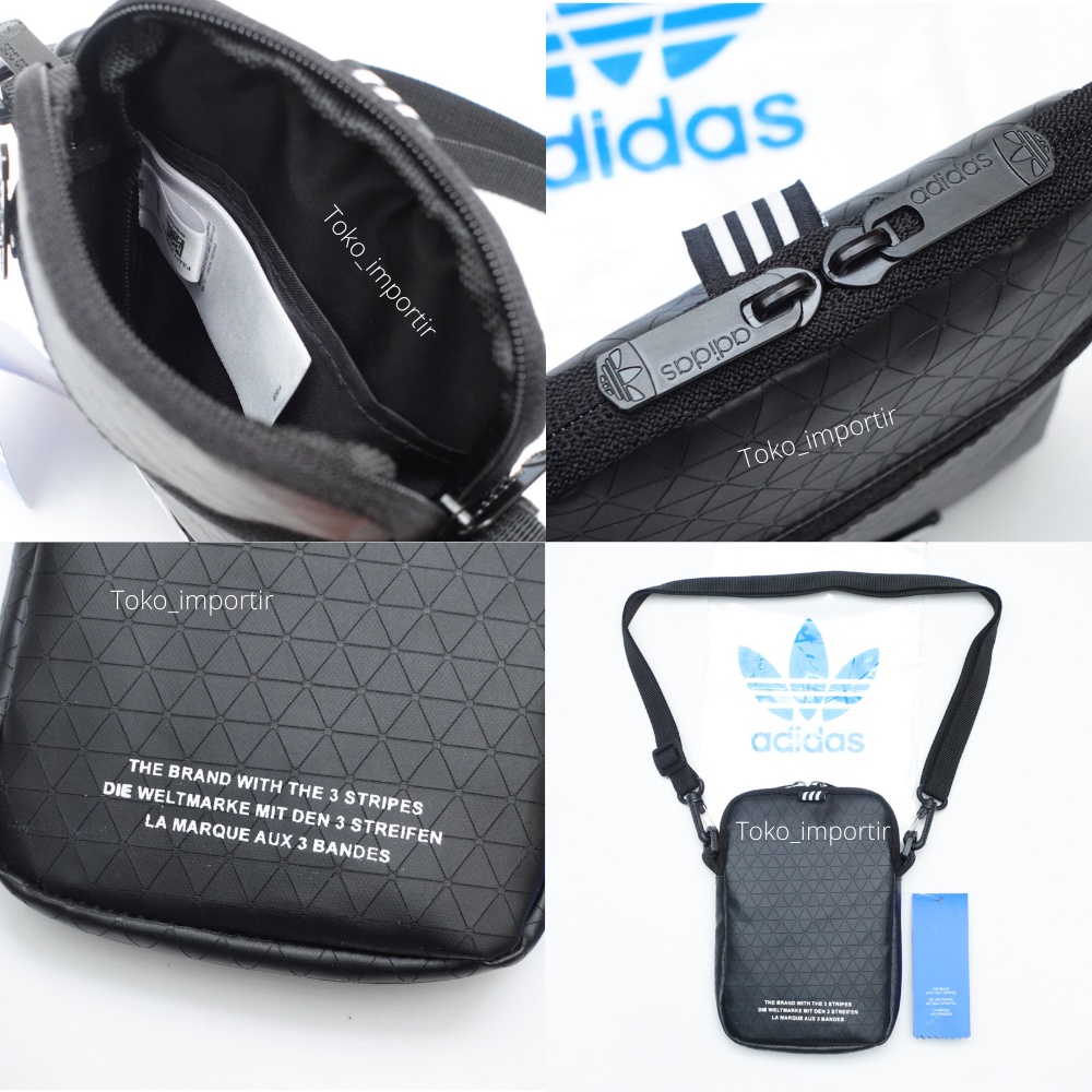 Tas Slingbag Adidas Mini / Tas Selempang Pria Mirror ORI Unisex