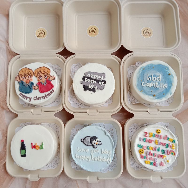 

KOREAN CAKE / CAKE KEKINIAN / LUNCHBOX CAKE