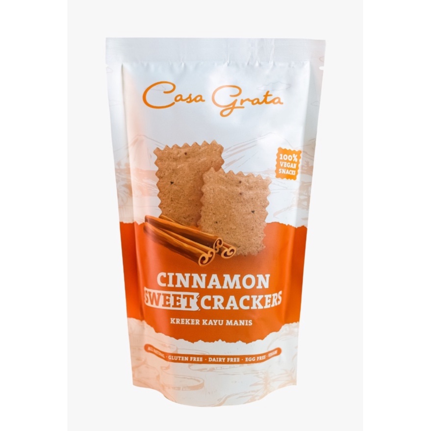 

CASA GRATA - CINNAMON SWEET CRACKERS 70GR