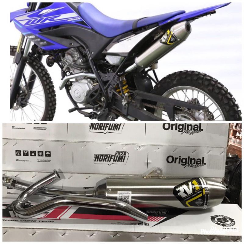 Knalpot Norifumi RV1 T3 Yamaha WR 155 original