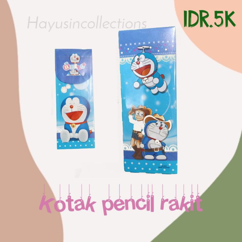 

kotak pencil rakit /kotak pensil murah