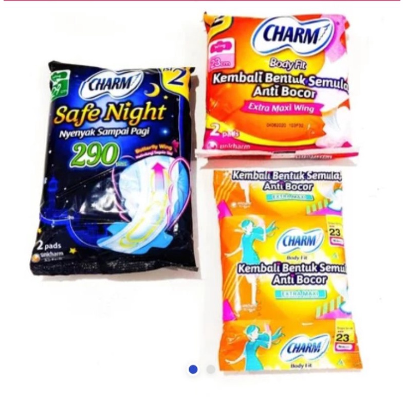 charm pembalut wanita