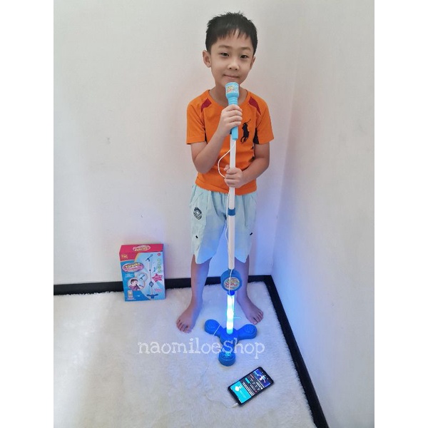 Mainan Anak MICROPHONE SINGLE MIC KADO MAINAN ANAK MIC karaoke NYANYI-1