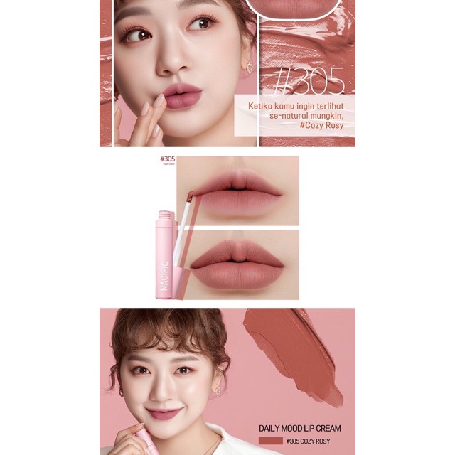 Nacific Daily / Crush Mood Lip Cream