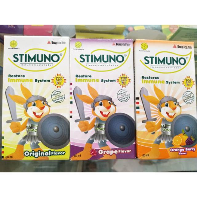 Stimuno Sirup 60 Ml Vitamin Daya Tahan Tubuh Anak