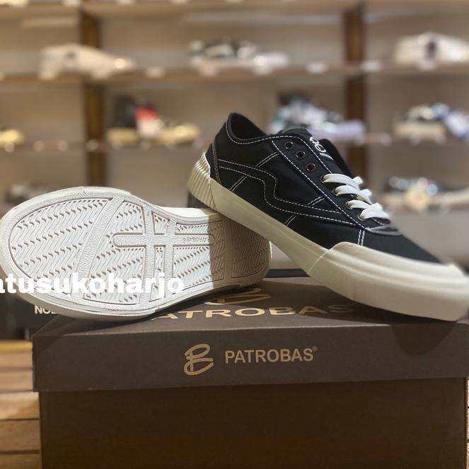 PATROBAS - SEPATU PATROBAS EQUIP LOW BLACK WHITE - SNEAKERS - SEPATU PRIA - SEPATU WANITA - SEPATU S