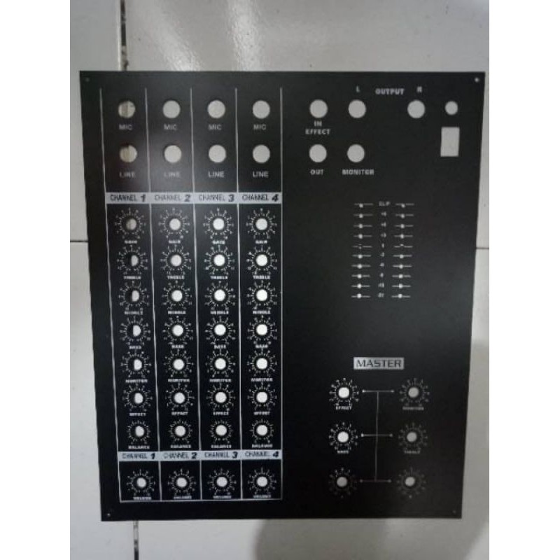 Panel Mixer 4 Channel