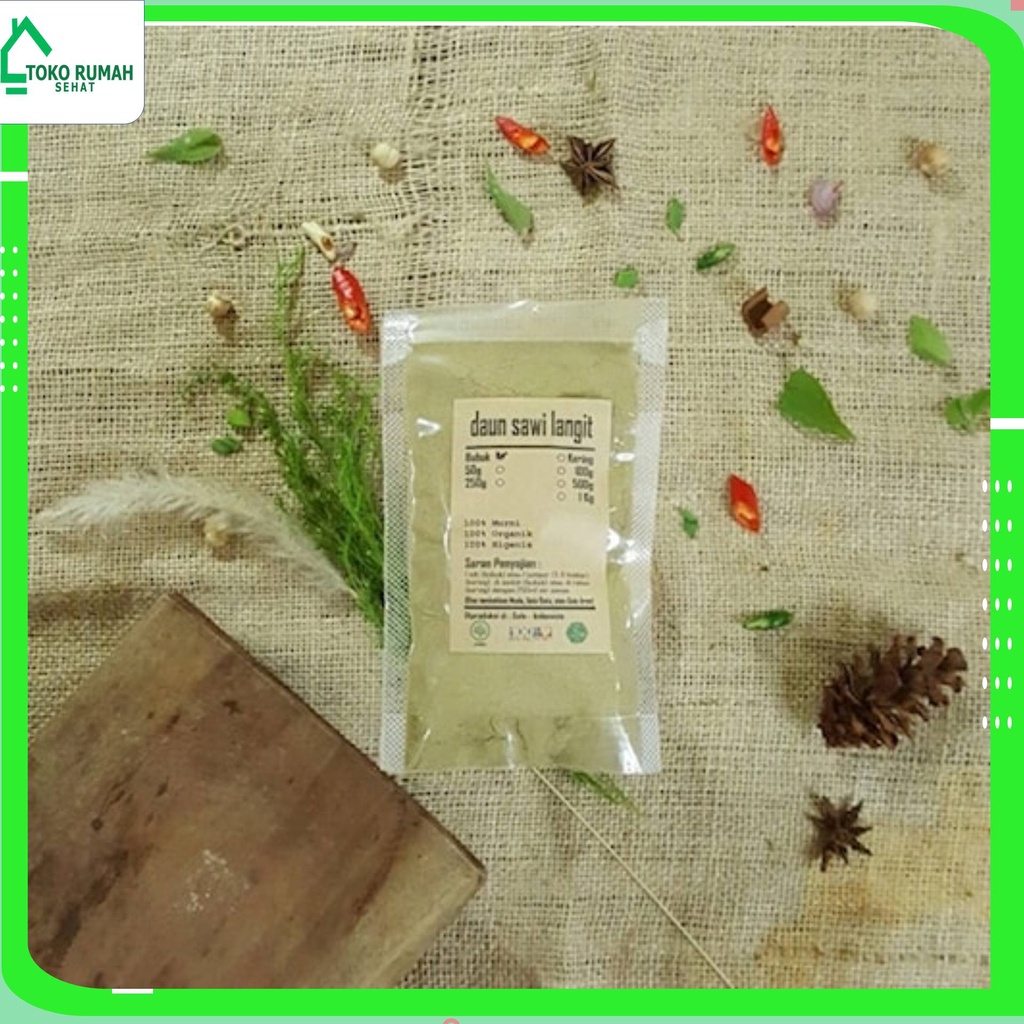 

DAUN SAWI LANGIT BUBUK 500 GRAM - Vernonia Cinerea - MURNI - JSR