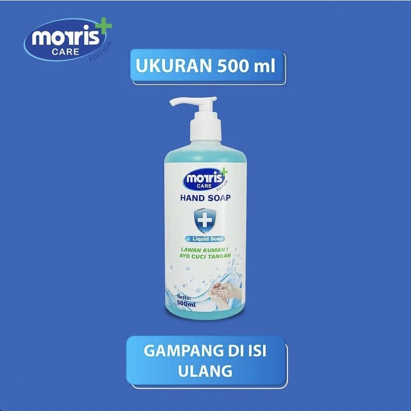 Hand Soap Morris Care Edition / Sabun Cuci Tangan 500 ml PUMP