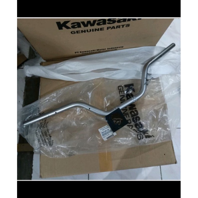 handle stang setang stir klx bf silver original