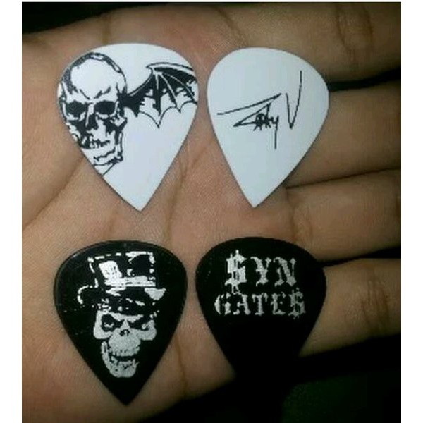 Jual Pick Gitar A7X Synyster Gates & Zacky Vengeance Limited