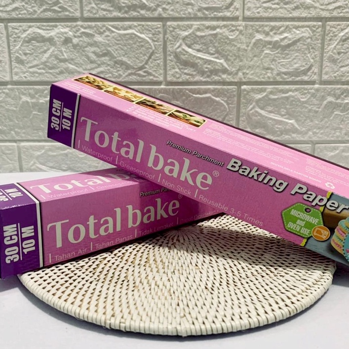 

TOTAL Kertas Roti 30 x 10 m / Baking Paper Pink